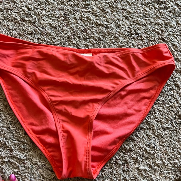 Swimsuit tankini with bottoms (coral color) - Picture 2 of 3